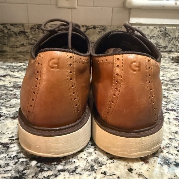 Cole Haan Grandseries Grand Ambition Wingtip Oxford Dress Shoes 12 - Picture 2 of 8